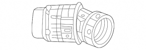 Right intercooler pipe second Chevrolet Equinox 23-24 LSD