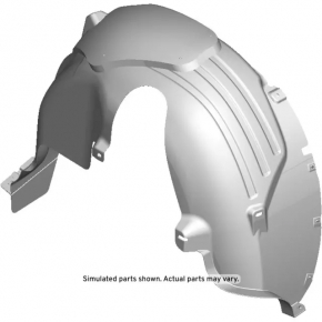 Rear right fender liner Chevrolet Trax 15-21
