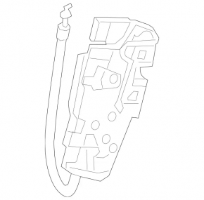 Front right door lock Mercedes A-class V177 19-22