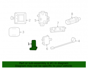 Antenna Assembly Mercedes CLA 14-19