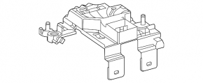 Positive terminal Mercedes H247 GLA 20-23 with distribution plate