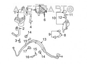 Mazda3 MPS 09-13 Power Steering Pump