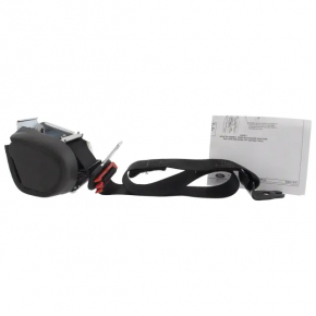 Seat belt rear left Ford Fiesta 11-19 4d black
