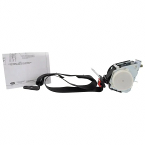 Seat belt rear left Ford Fiesta 11-19 4d black