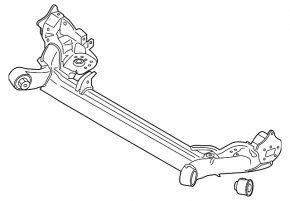 Rear beam Ford Ecosport 18-22 FWD