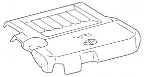 Toyota Highlander Engine Cover 08-13 3.5