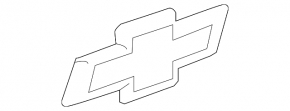 Chevrolet Cruze Rear Emblem 16-