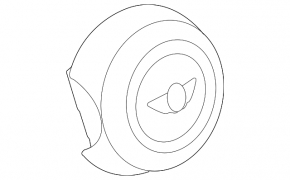 Airbag in steering wheel driver Mini Cooper F56 3d 14-24