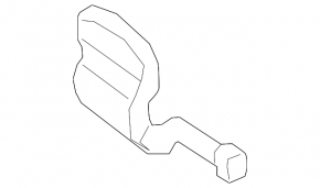 Chevrolet Trax 17-20 Front Bumper Tow Hook Cap