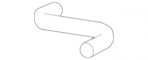 Upper right cooling hose Subaru Outback 10-14 3.6