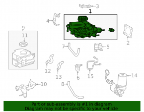 Toyota Sienna 21-24 Master Cylinder Assembly