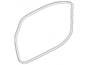 Rear left door seal for Audi E-Tron 19-23 Quattro
