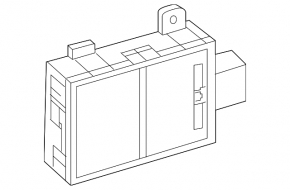 Blind Spot Sensor (BSM) front left Audi A6 19-25