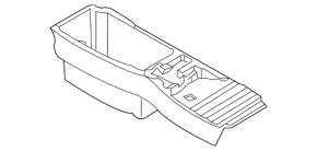 Rear Trunk Tray BMW X5 E70 07-13 OEM