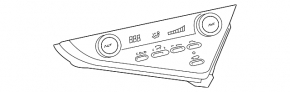 Climate control Toyota Camry v70 21-22 auto