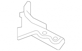 Mudguard threshold rear right Lexus IS250 IS350 06-13