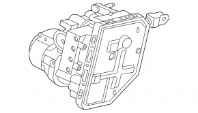ABS assembly with brake master cylinder Kia EV6 22-24