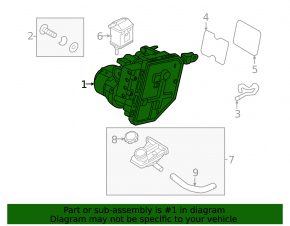 ABS assembly with brake master cylinder Kia EV6 22-24