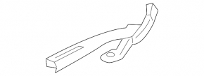 Right hood hinge Honda Accord 14-17 plug-in