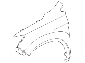 Front right fender Honda Pilot 16-22