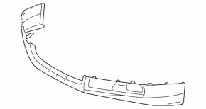 Toyota Camry v40 SE front bumper lip