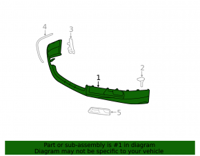 Toyota Camry v40 SE front bumper lip