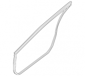 Front left door seal Nissan Altima 13-18