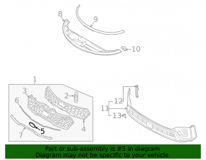 Kia Sorento 2022-2024 grille emblem