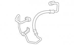 Lexus IS250 14-16 Air Conditioning Condenser-Compressor Pipe