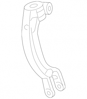 Front right shock absorber fork Audi Q5 8R 09-17