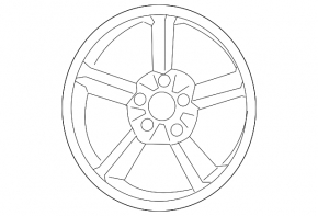 Set of wheels R22 4pcs 5x130 Porsche Cayenne 958 11-14 Sport Edition Black curb