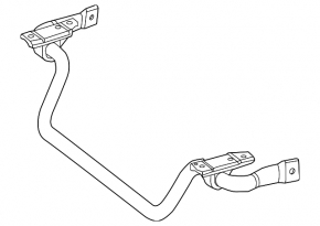 Front stabilizer Mercedes C-class W205 15-21 RWD