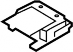 SRS airbag module computer airbags Infiniti G25 G35 G37 4d 06-14