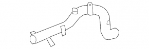 Metal Coolant Pipe for Land Rover Range Rover Velar 18-23 2.0T