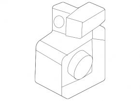 Radiator bracket upper right Mazda 3 19- 2.5