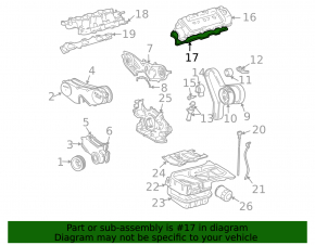 Valve cover left 3MZ-FE Lexus RX400h 06-09
