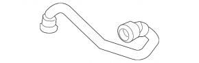 Cooling system hose BMW X7 G07 19-22 N63