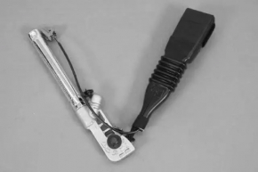 Driver's Seat Belt Tensioner Dodge Challenger 15-19 Rest Black