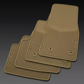 Set of floor mats for Cadillac CTS 14- rubber