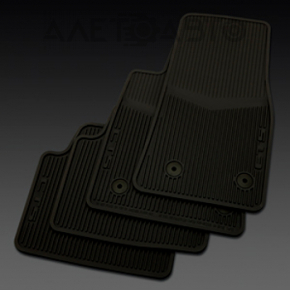 Set of floor mats for Cadillac CTS 14- rubber