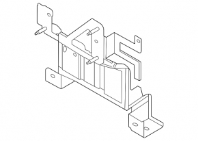 Bracket for cruise radar Nissan Rogue 21-23