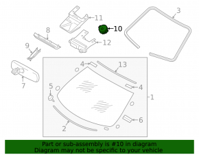 Rain sensor Infiniti Q50 14-20