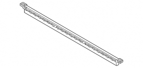 Lower radiator deflector Kia Niro 23- HEV, PHEV
