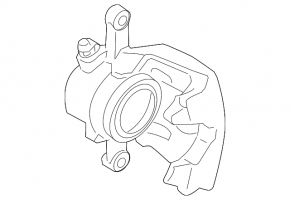Front right caliper Mini Cooper Clubman R55 07-14