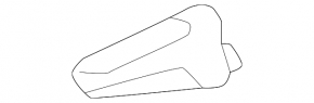 Subaru Forester 25-26 black driver's seat height adjustment lever