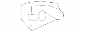 Front left outer handle cap for Toyota Avalon 13-18