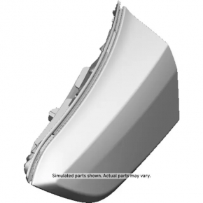Light inside trunk lid right GMC Terrain 18-21 halogen