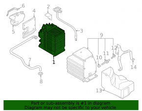 Audi A5 F5 21-25 MHEV battery