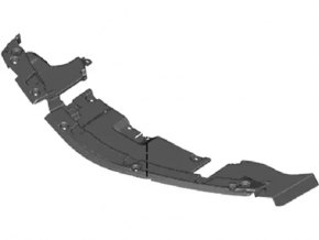 Lincoln MKC TV trim panel (pre-restored)