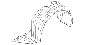Front left mudguard Mazda 6 18-21